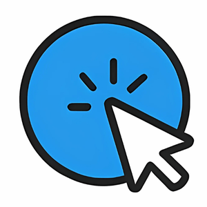 ワンクリックで整音のアイコン(マウスクリック)